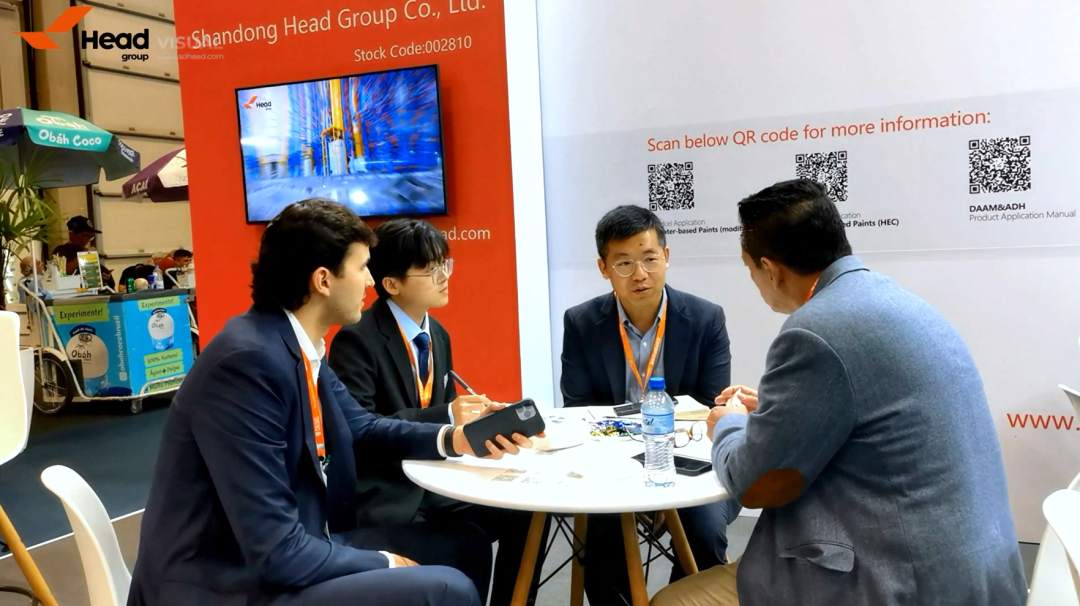 展會直擊 | 感受2023巴西國際涂料展盛況，領(lǐng)略赫達魅力！